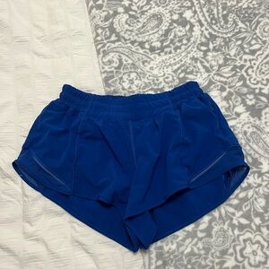 Women's Blue Athletic Shorts